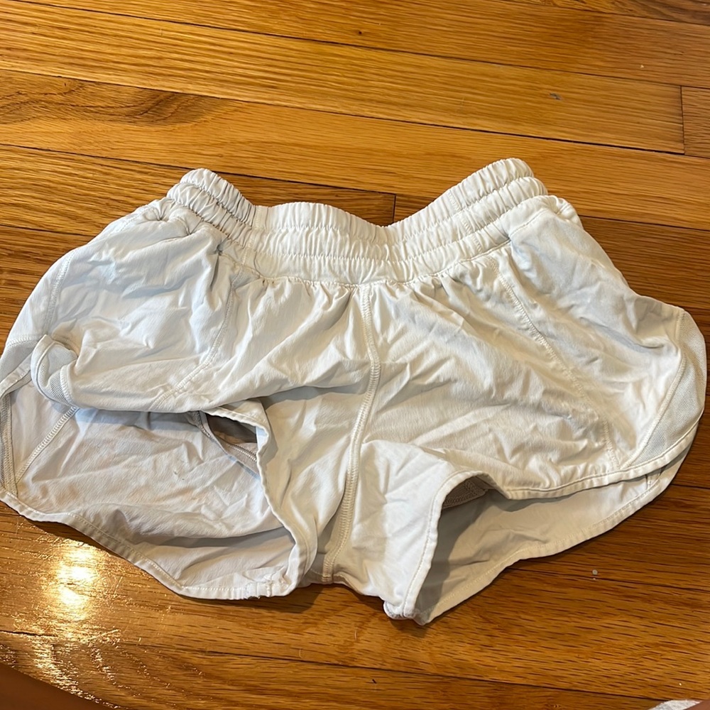 White hotty hot shorts